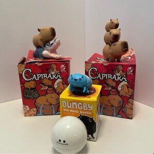 Capibara Series Blind Box Lot Of 2 With‎ A Dungby
